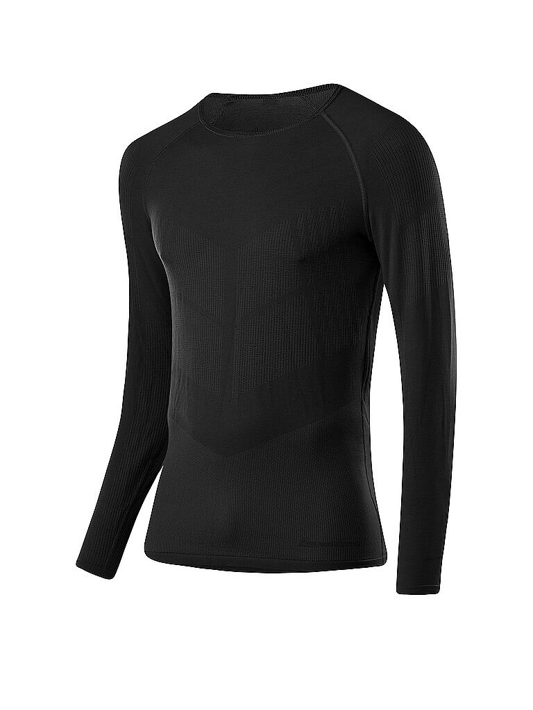 LÖFFLER | Herren Funktionsshirt TRANSTEX® WARM HYBRID | schwarz