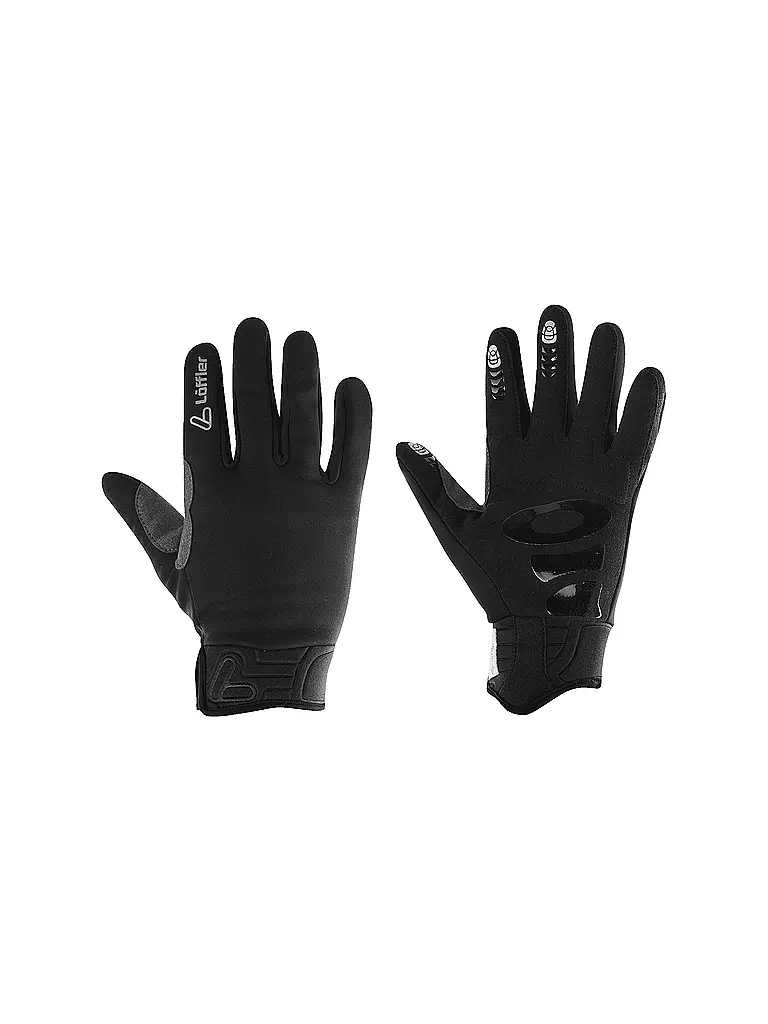 schwarz Warm LÖFFLER Handschuhe Langlauf WS Herren