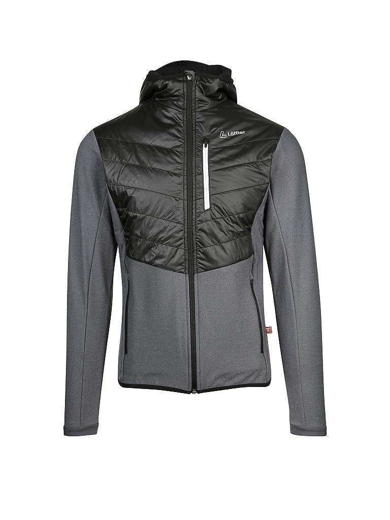 LÖFFLER | Herren Langlauf-Jacke PrimaLoft® Hybrid | schwarz