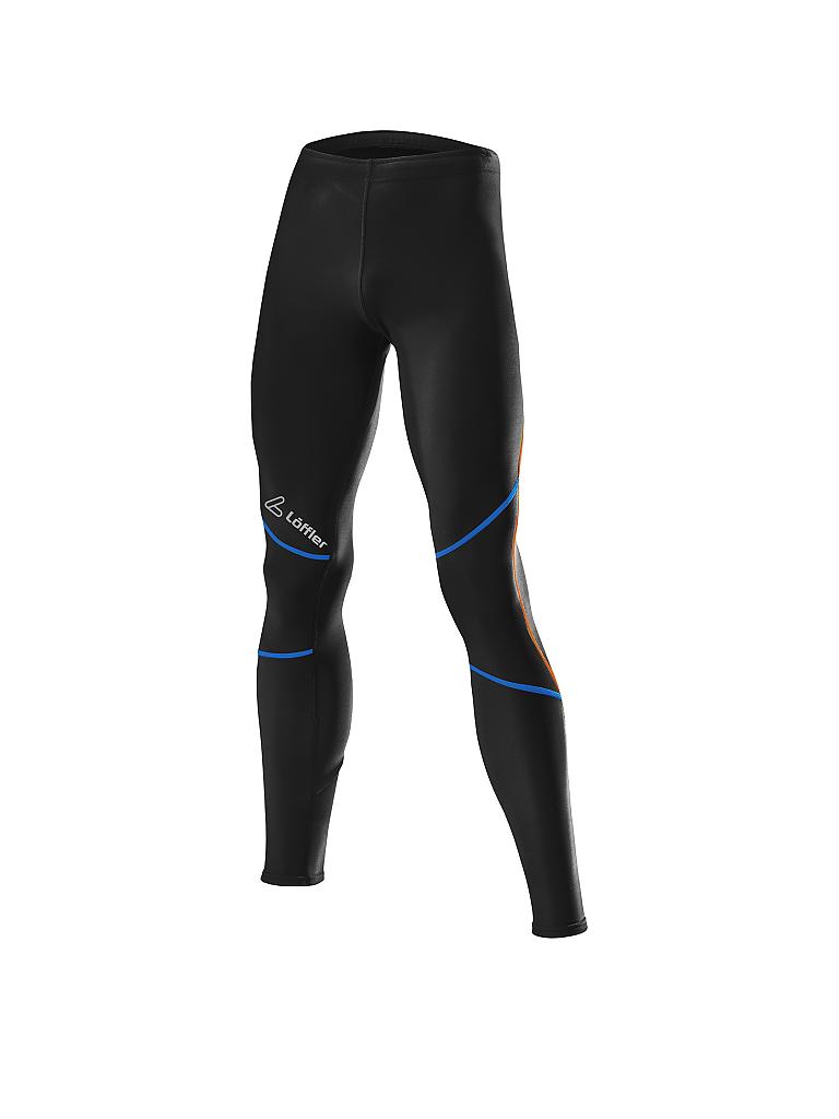 LÖFFLER Herren Langlauf-Tight Thermo schwarz
