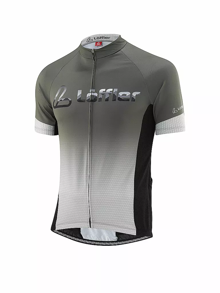 LÖFFLER | Herren Rad Trikot Messenger Mid FZ | olive