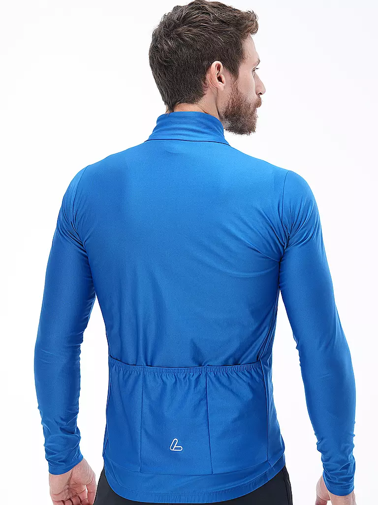 LÖFFLER | Herren Radtrikot Eldridge FZ | blau