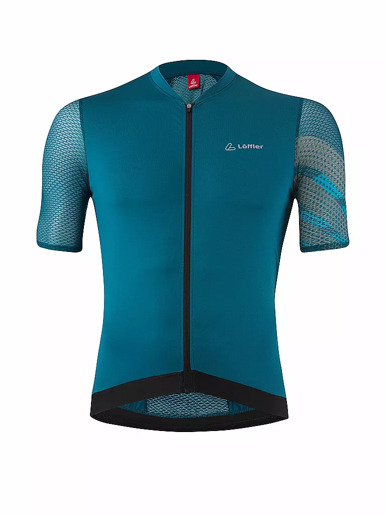 LÖFFLER | Herren Radtrikot Pow Air FZ | blau