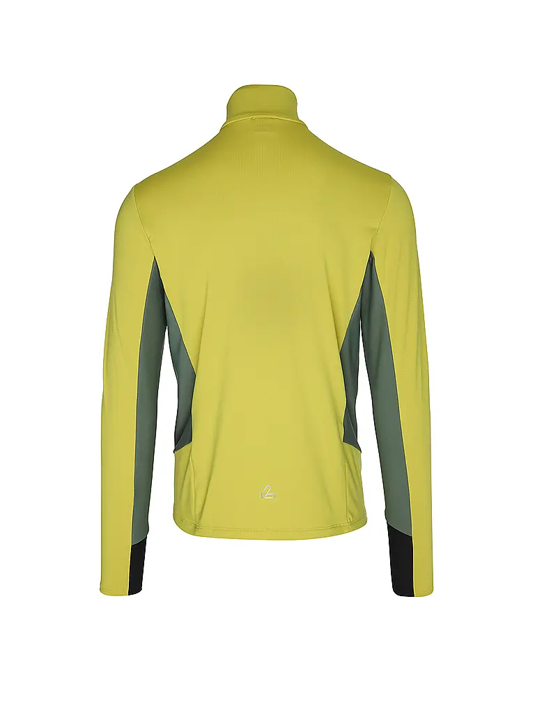LÖFFLER | Herren Unterziehshirt Midlayer Tech-Stretch | gelb