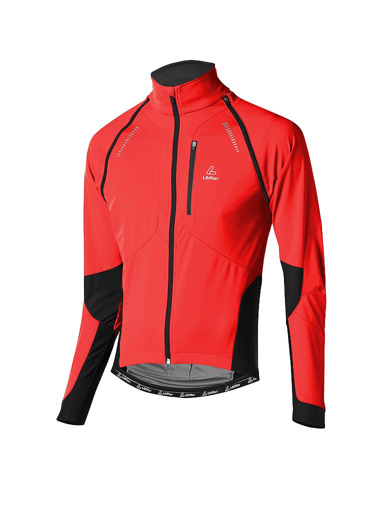 LÖFFLER | Herren Zip-Off Jacke San Remo WS | rot