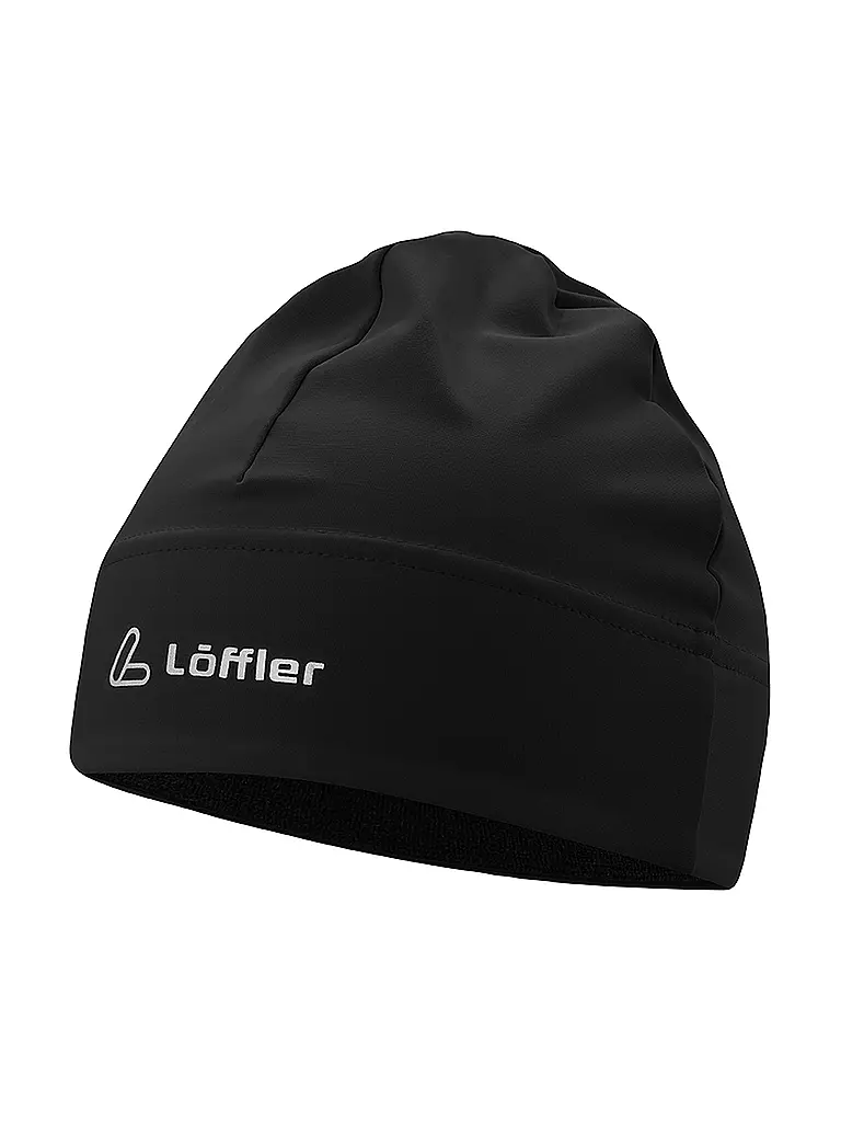 LÖFFLER | Langlaufmütze Mono | schwarz