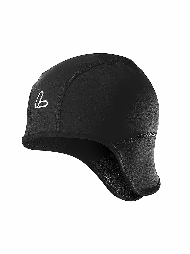 LÖFFLER | Radhaube WS Softshell Warm | schwarz