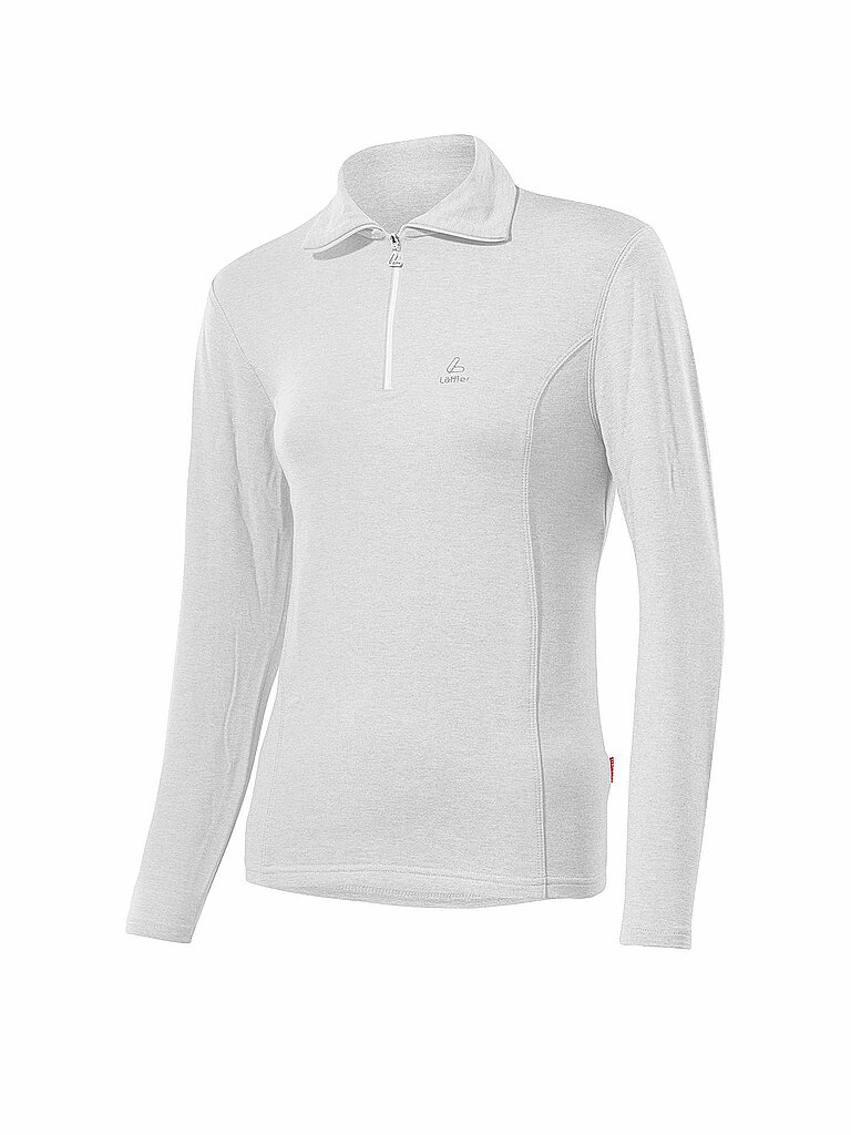 LÖFFLER Damen TRANSTEX® Zip-Rolli Basic weiß | 38