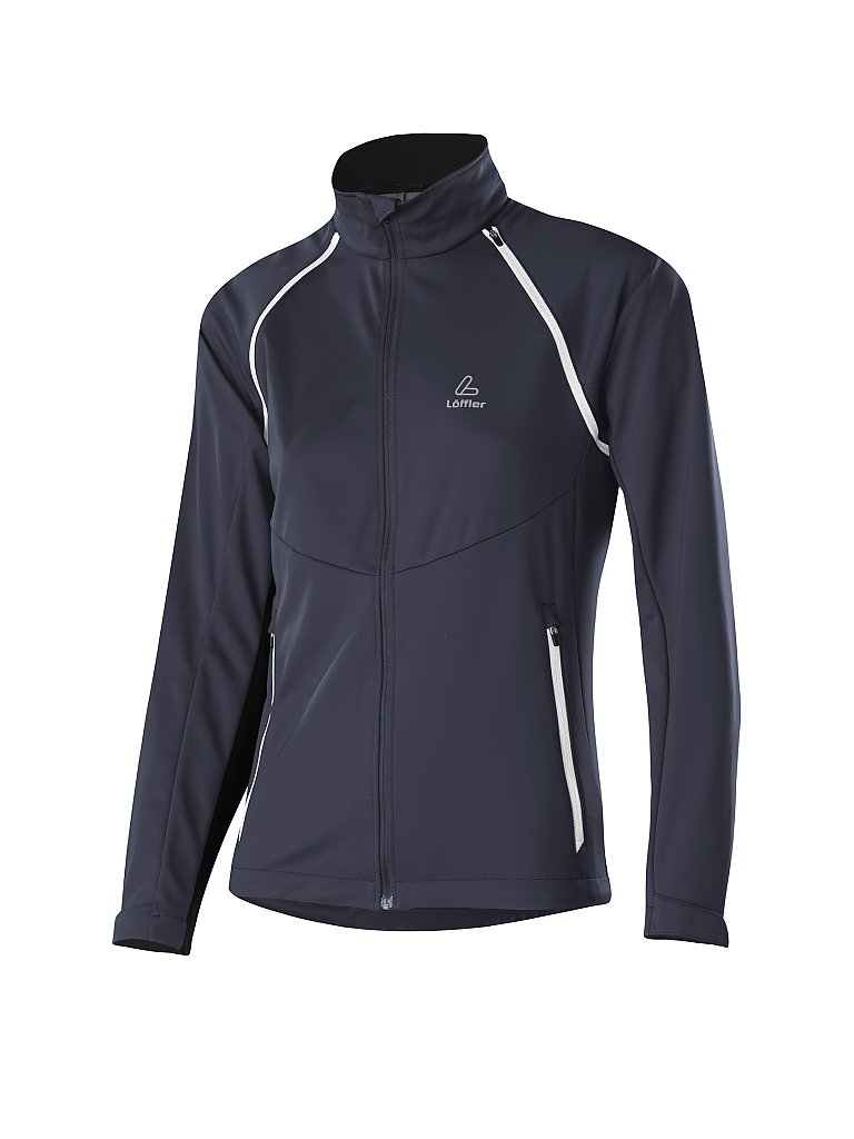 LÖFFLER Damen ZipOff Jacke WS Softshell grau | 38