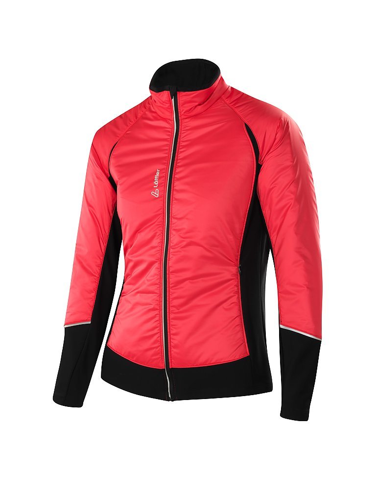 LÖFFLER Damen Hybrid-Funktionsjacke rot | 40