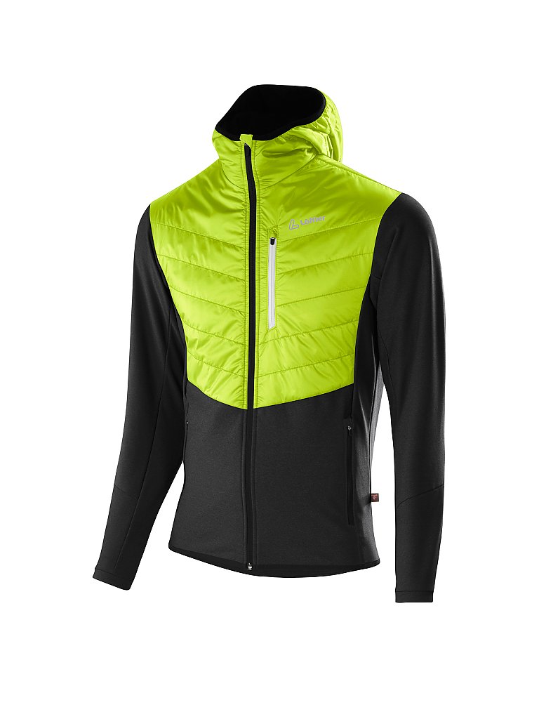 LÖFFLER Herren Langlauf-Jacke PrimaLoft® Hybrid gelb | 50