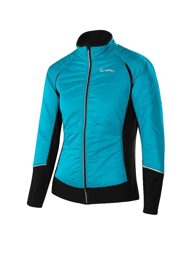 LÖFFLER Damen Hybrid-Funktionsjacke blau | 38