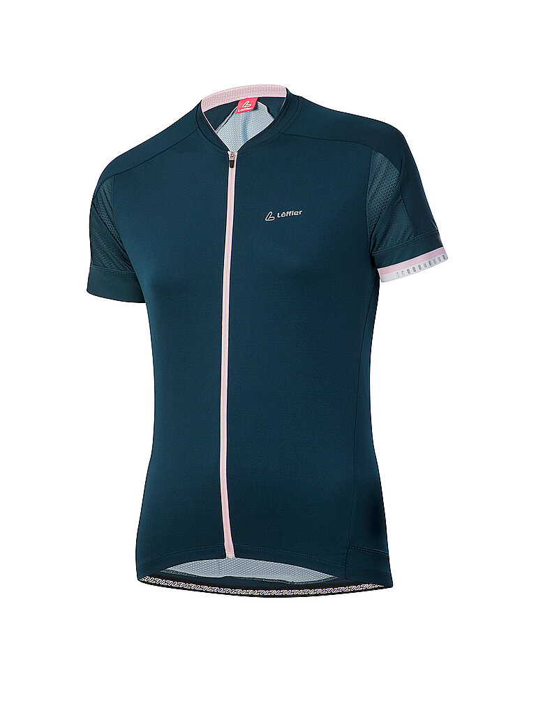 LÖFFLER Damen Radtrikot Pure FZ blau | 36