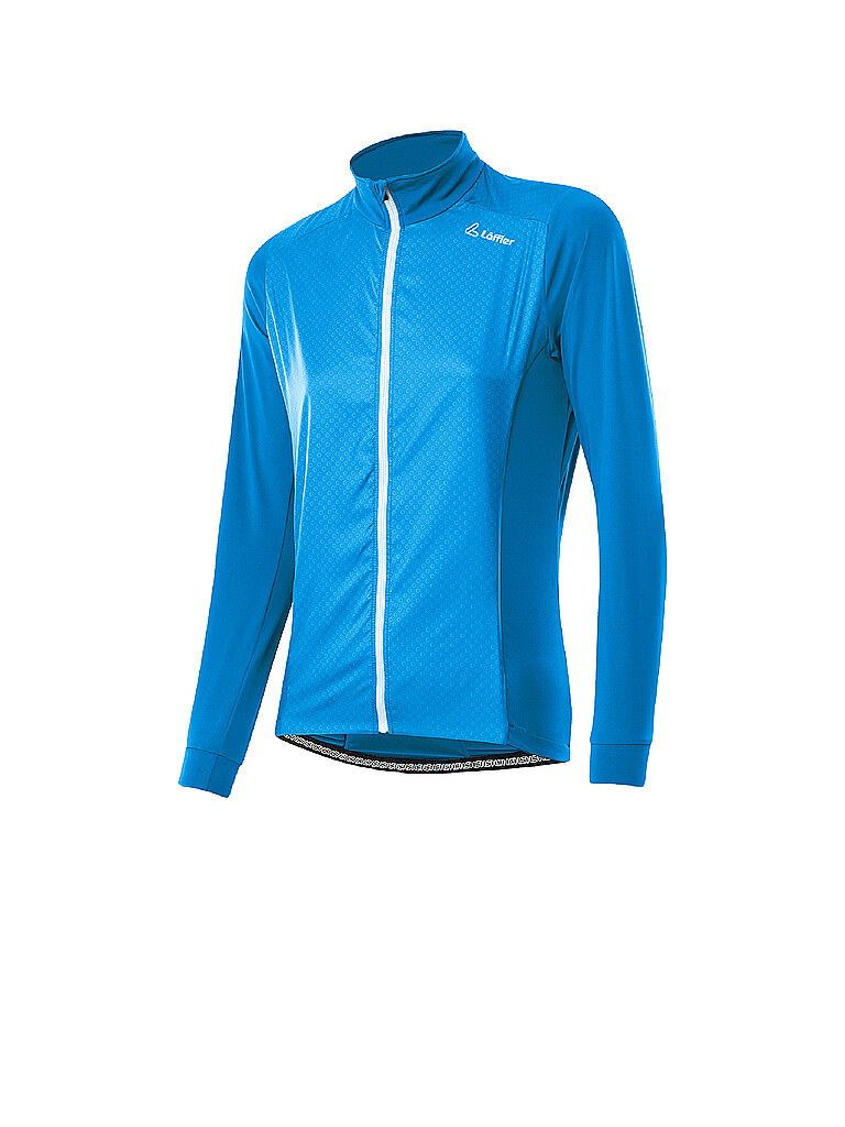 LÖFFLER Damen Radjacke Hybrid Light blau | 36