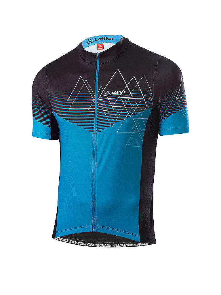 LÖFFLER Herren Rad Trikot Peaks blau | 54