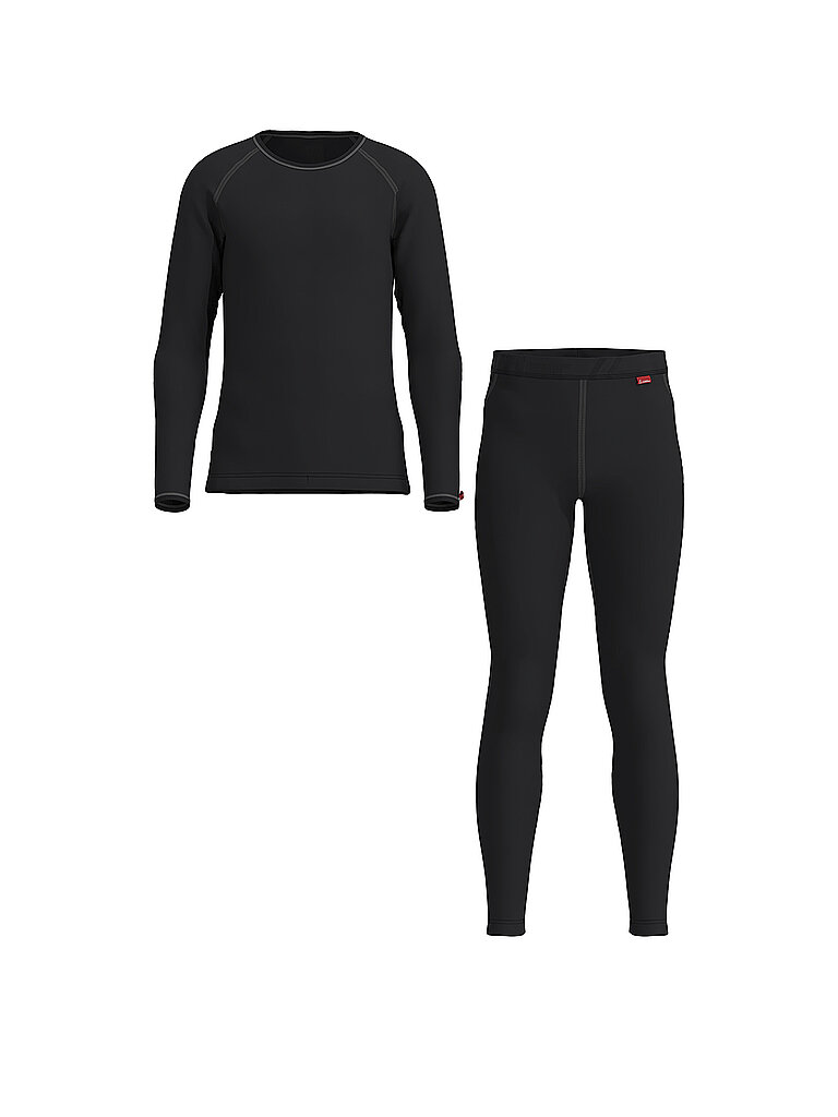 Löffler Kinder Unterzieh Set TRANSTEX WARM schwarz