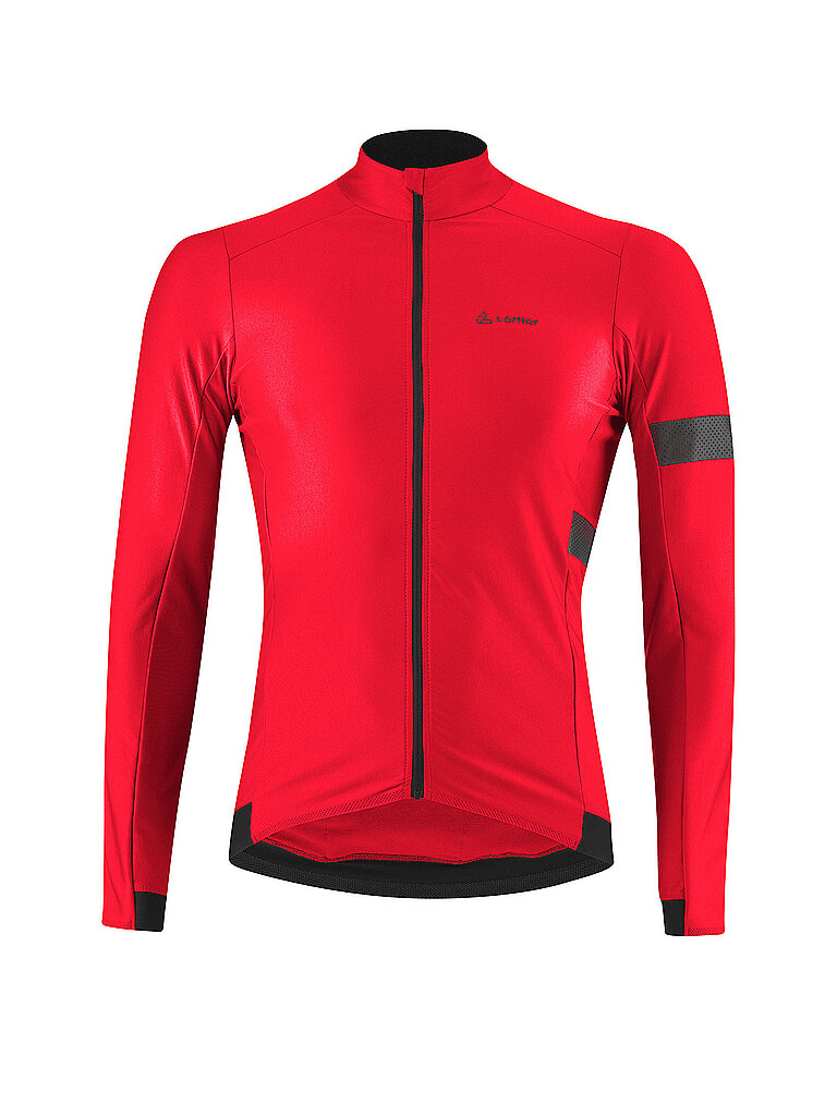 Löffler Herren Winter Radtrikot Capitano rot