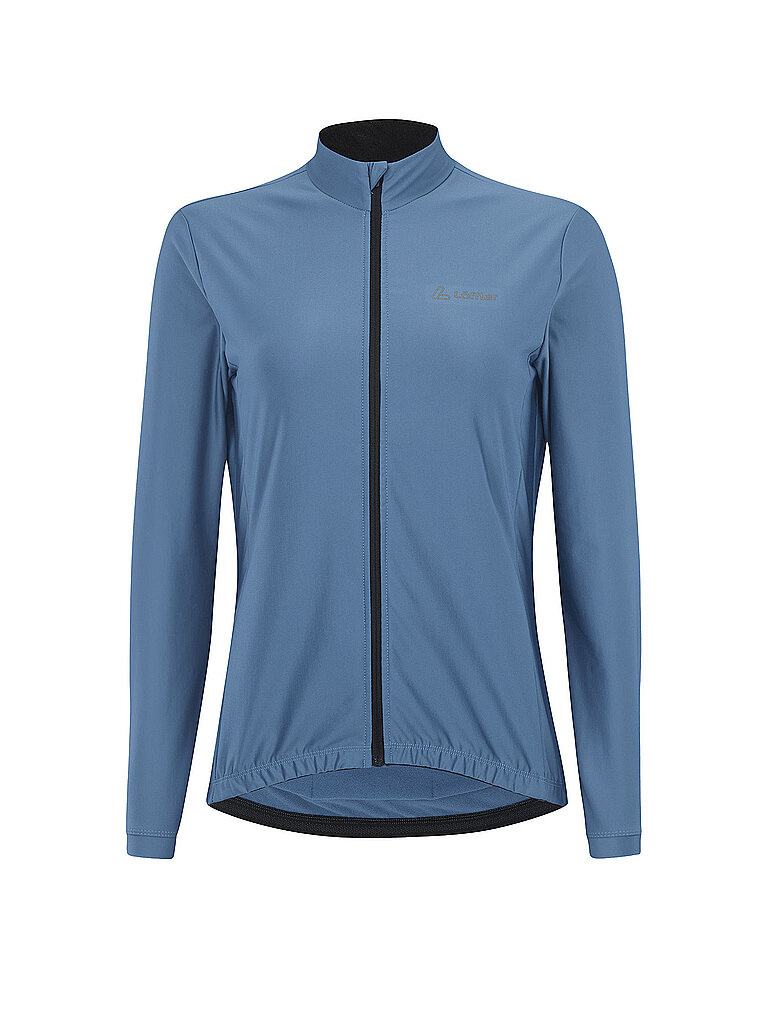 Löffler Damen Winter Radtrikot Clara Mid blau