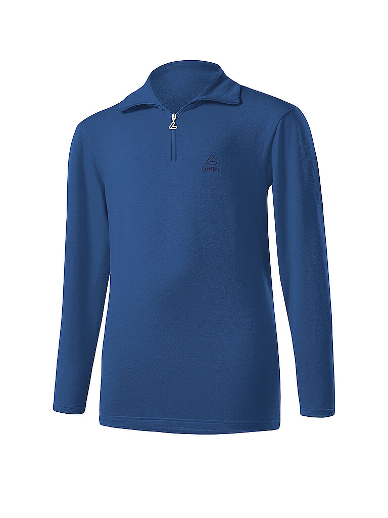 Löffler Kinder TRANSTEX Zip-Rolli Basic dunkelblau