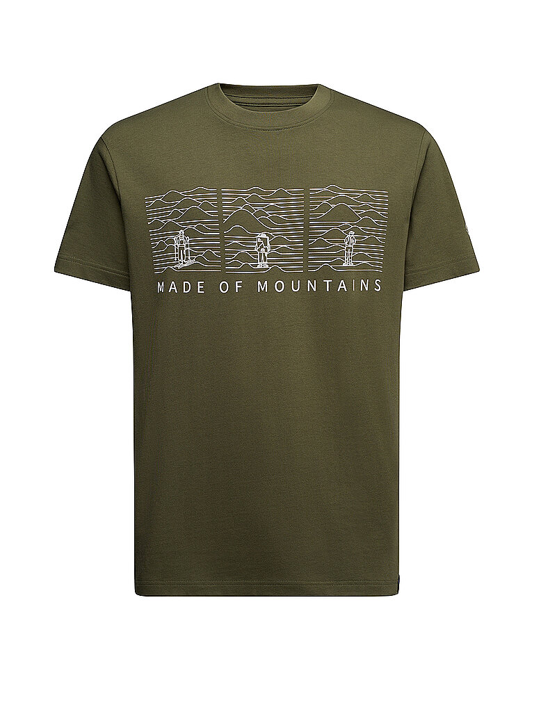 LA SPORTIVA Herren Klettershirt Made Of Mountain olive | S