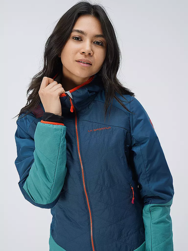 LA SPORTIVA | Damen Isolationsjacke Across Hoodie | dunkelblau