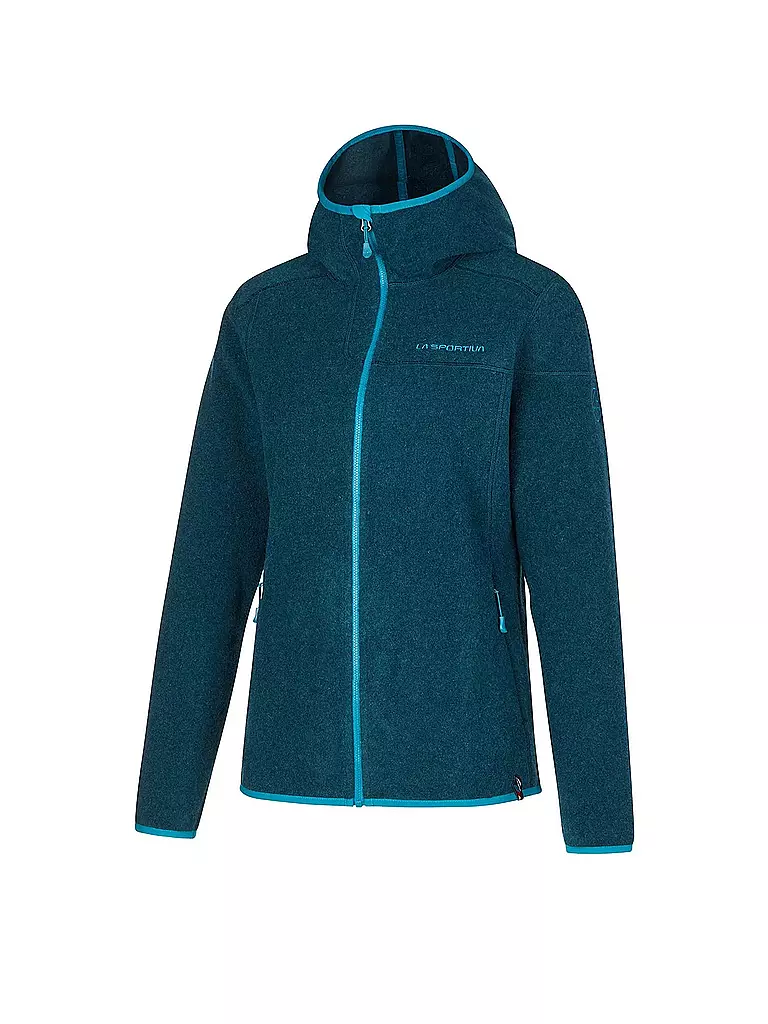 LA SPORTIVA | Damen Kletter Fleecejacke Iride Hoodie | blau