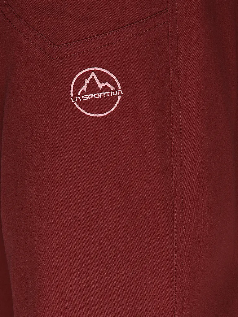 LA SPORTIVA | Damen Kletterhose Tundra | dunkelrot