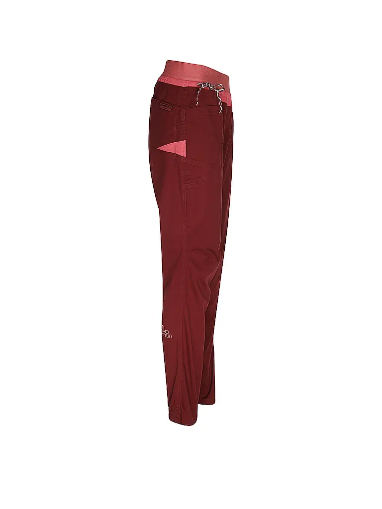 LA SPORTIVA | Damen Kletterhose Tundra | dunkelrot