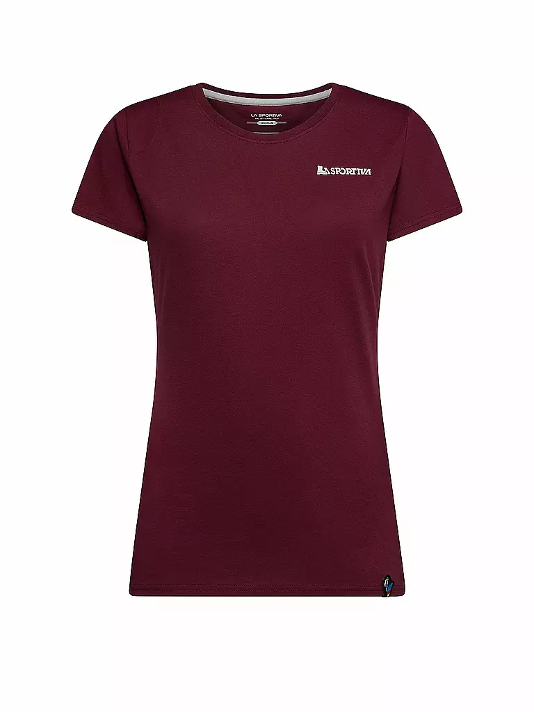 LA SPORTIVA | Damen Klettershirt Moon Rock | dunkelrot