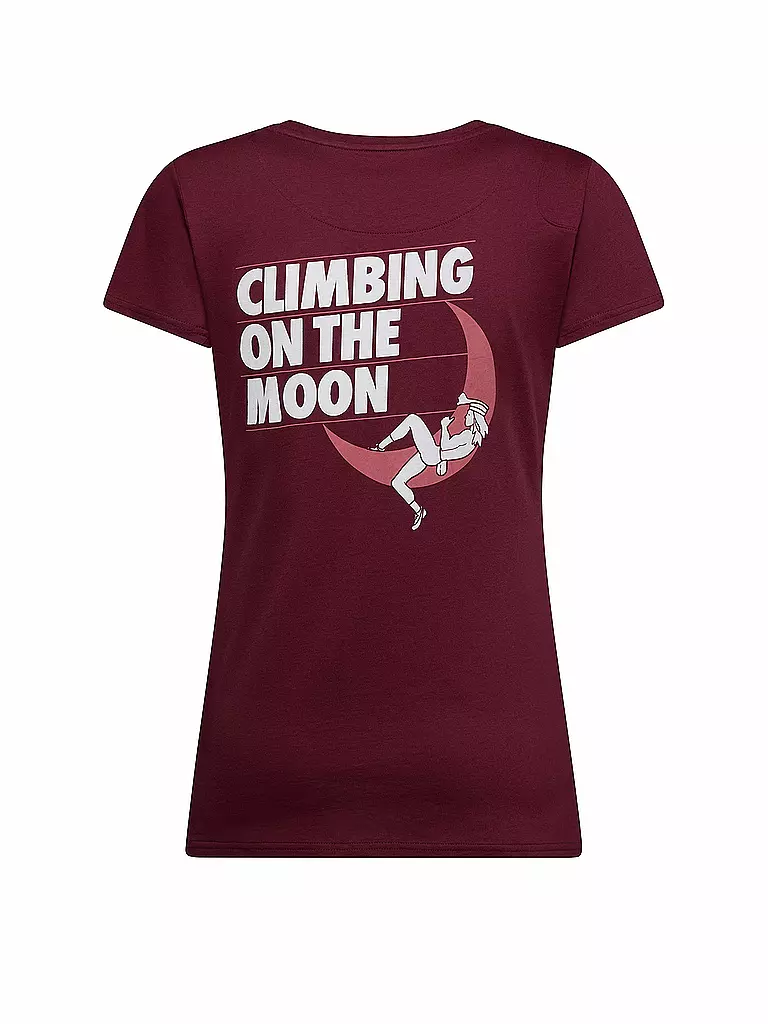 LA SPORTIVA | Damen Klettershirt Moon Rock | dunkelrot