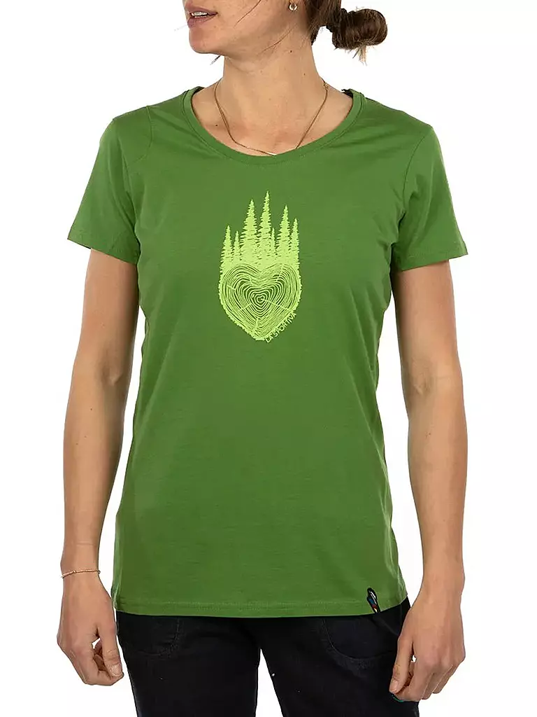 LA SPORTIVA | Damen Klettershirt Wild Heart | olive