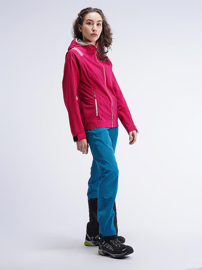 LA SPORTIVA | Damen Touren Softshelljacke Macnas Hoodie  | beere