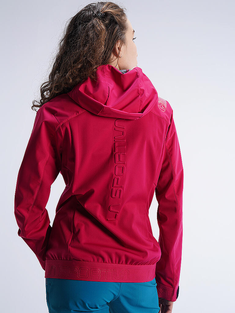 LA SPORTIVA | Damen Touren Softshelljacke Macnas Hoodie  | beere