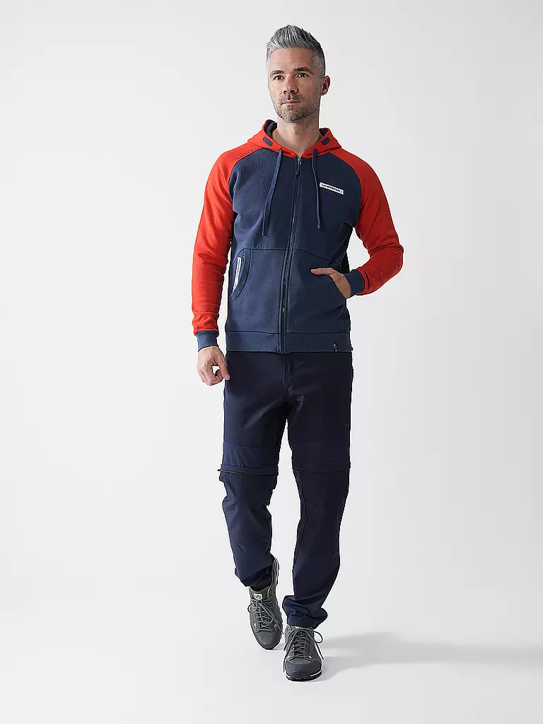 LA SPORTIVA | Herren Fleecejacke Kaos Hoodie | dunkelblau