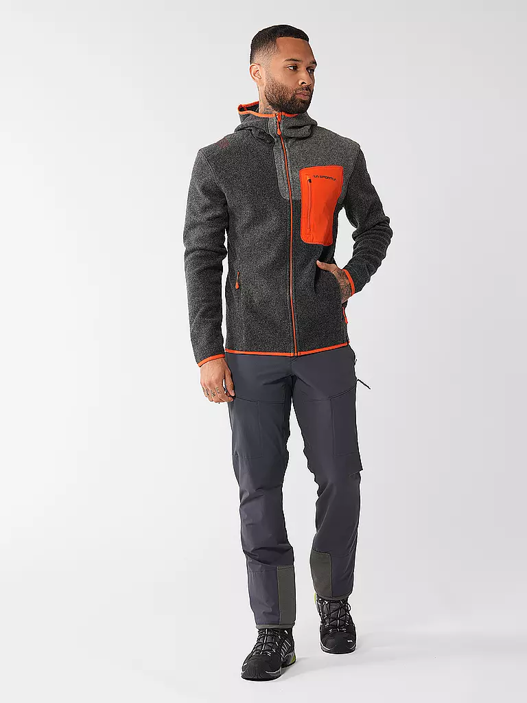LA SPORTIVA | Herren Kletterhoodie Agon | grau