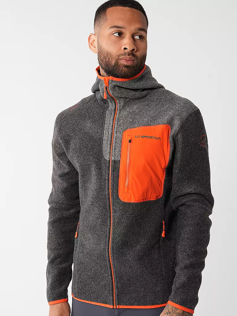 LA SPORTIVA | Herren Kletterhoodie Agon | grau