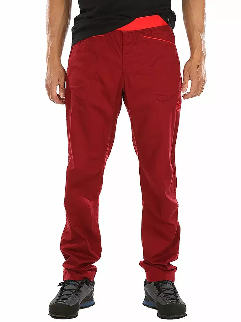 LA SPORTIVA | Herren Kletterhose Roots | rot