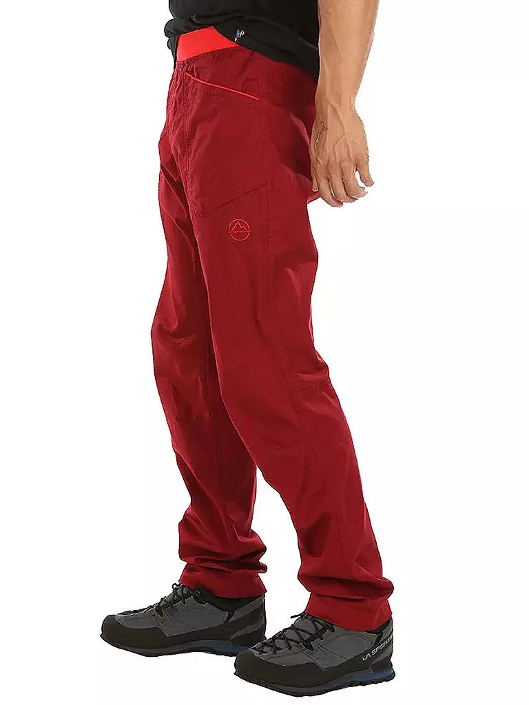 LA SPORTIVA | Herren Kletterhose Roots | rot