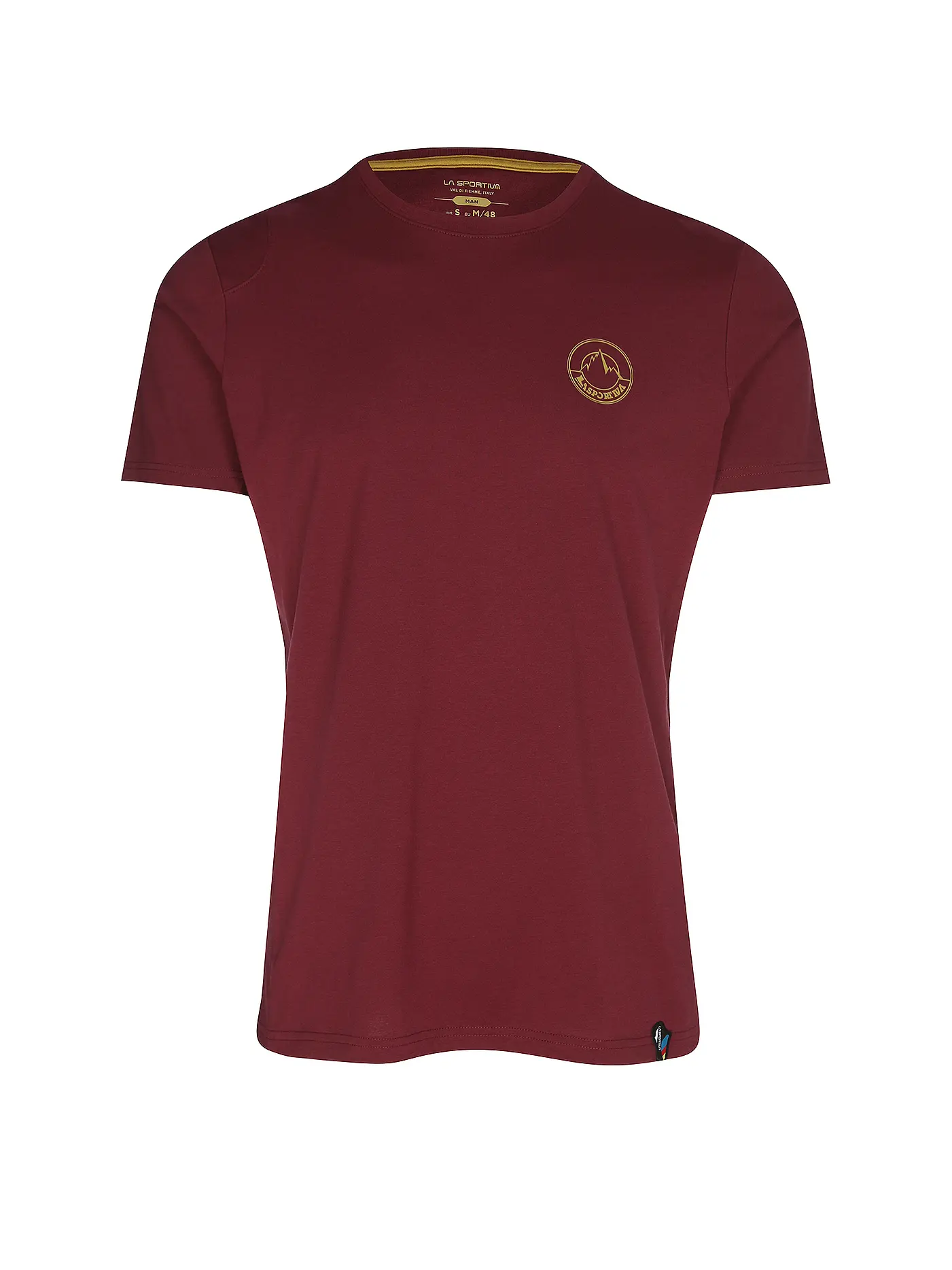 LA SPORTIVA | Herren Klettershirt Circle Logo | dunkelrot