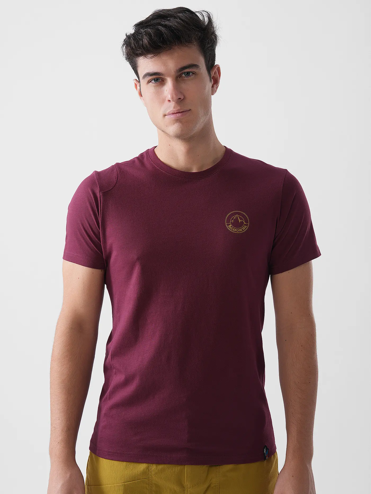 LA SPORTIVA | Herren Klettershirt Circle Logo | dunkelrot