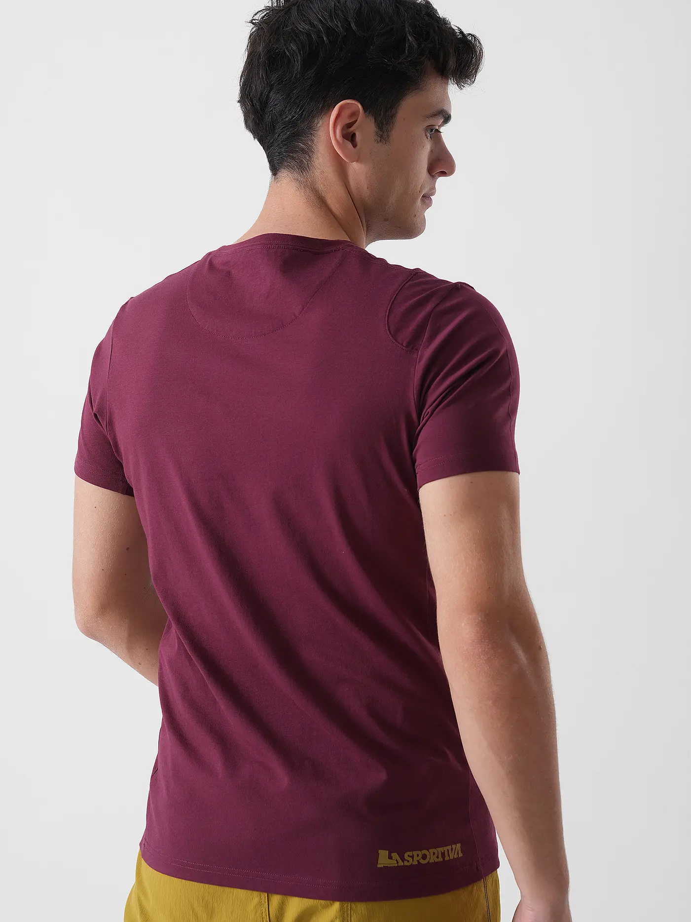 LA SPORTIVA | Herren Klettershirt Circle Logo | dunkelrot