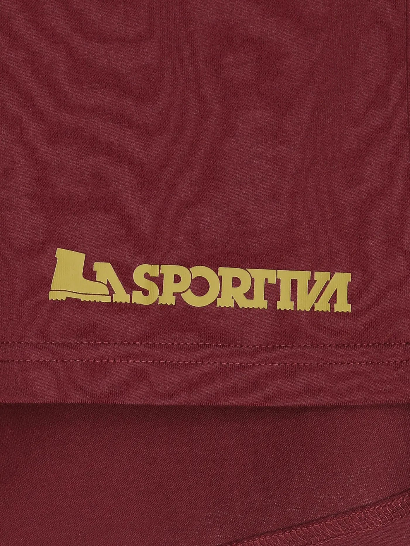 LA SPORTIVA | Herren Klettershirt Circle Logo | dunkelrot