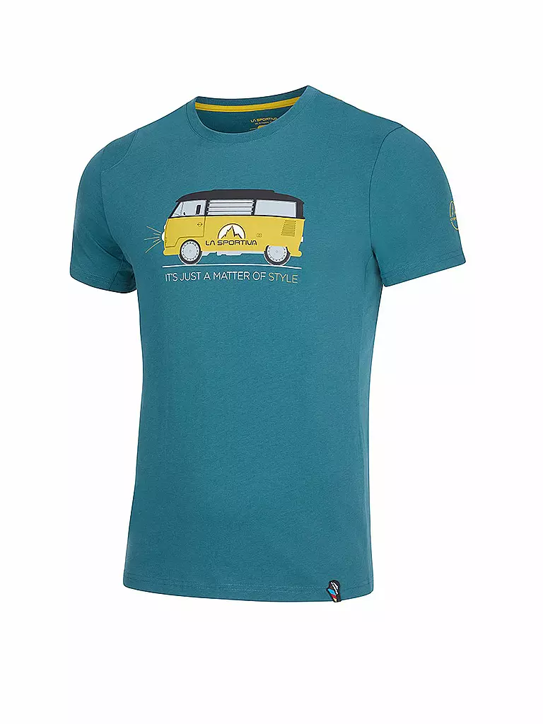 LA SPORTIVA | Herren Klettershirt Van | petrol