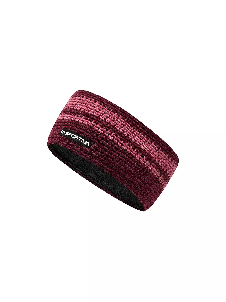 LA SPORTIVA | Stirnband Zephir Strick | dunkelrot