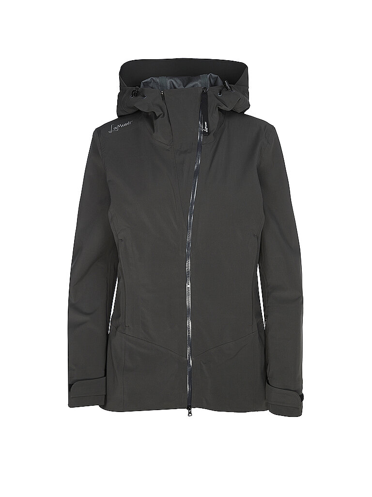 LAMUNT Damen Tourenjacke Giada 3L Waterproof Hoodie schwarz | 36 — Bild 2