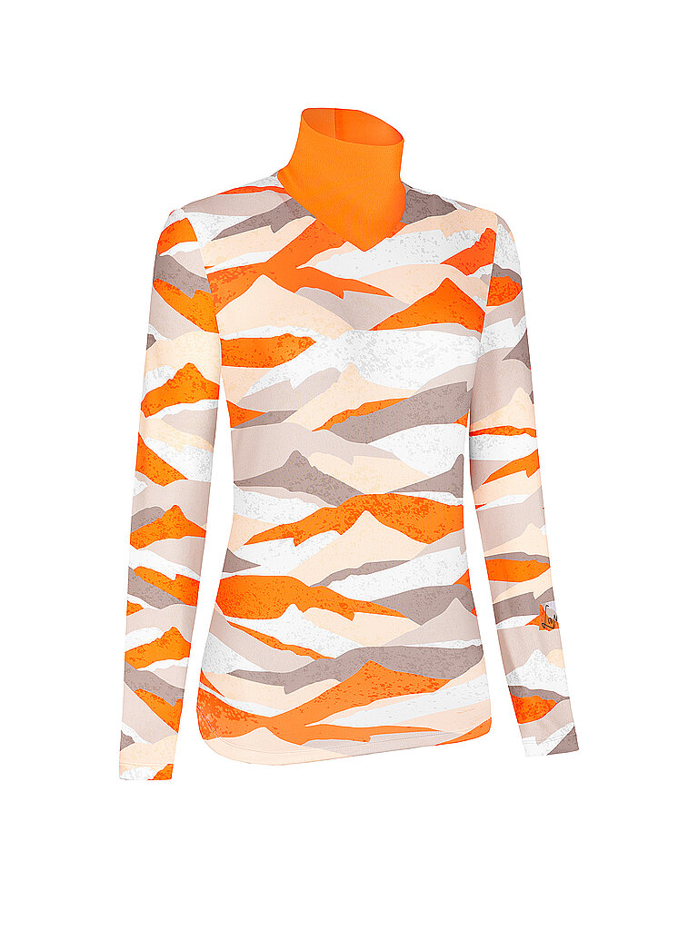LAMUNT Damen Funktionsshirt Ivana Tech Arty orange | 38 — Bild 2