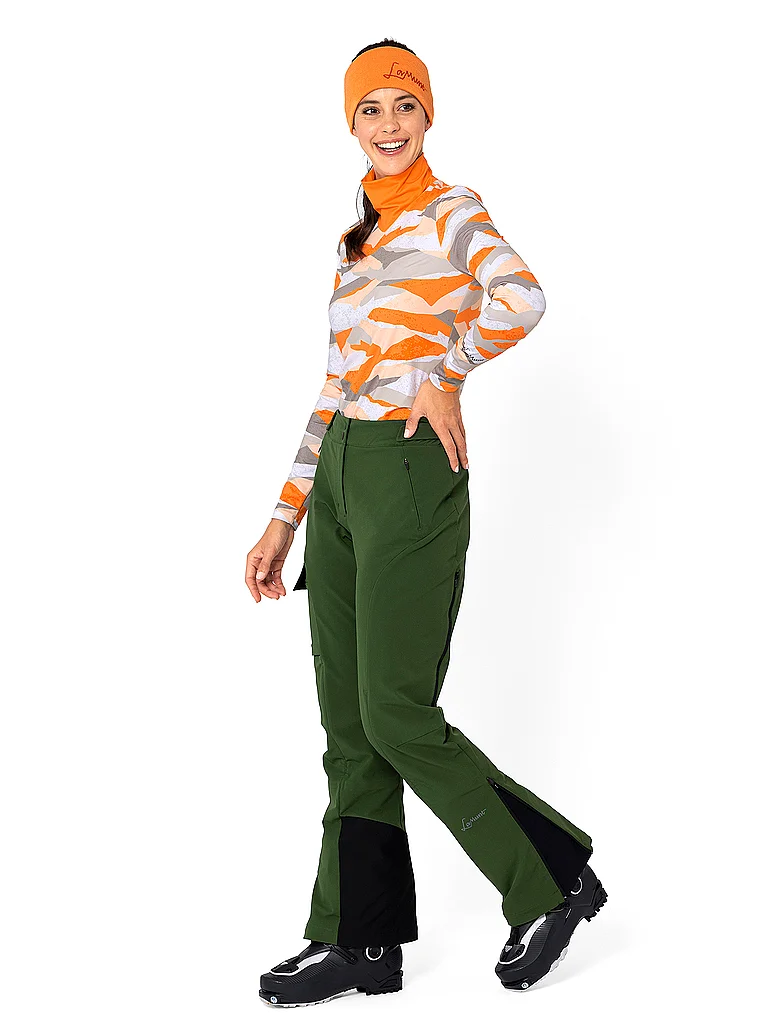 LAMUNT Damen Funktionsshirt Ivana Tech Arty orange | 38 — Bild 3