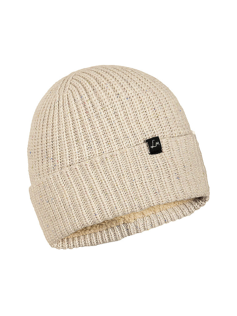 LAMUNT Mütze Martha Warm Knit creme