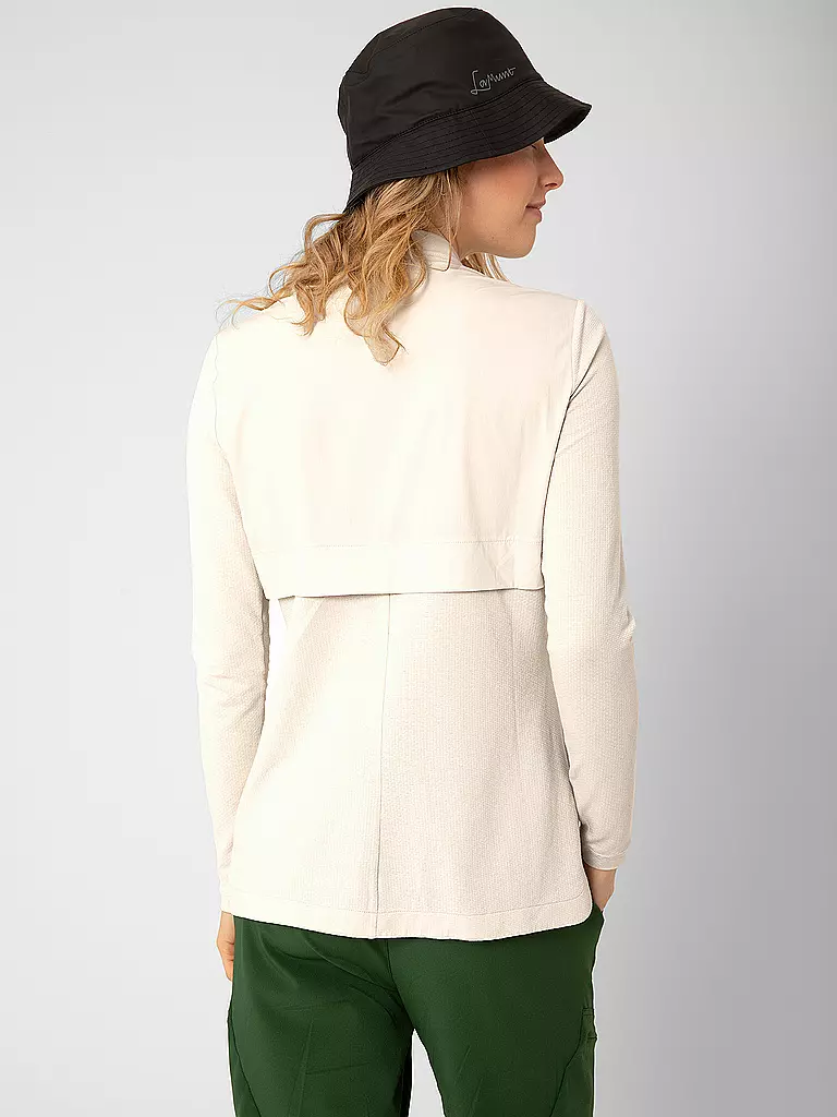 LAMUNT | Damen Bluse Ulli MNT Travel | hellbraun