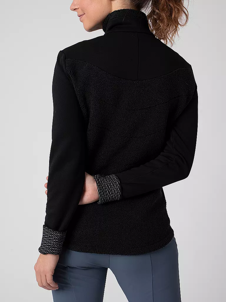 LAMUNT | Damen Fleecejacke Sophia Cozy | schwarz